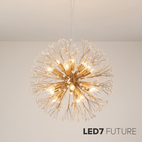 Loft Industry Modern - Pure Flower Brass